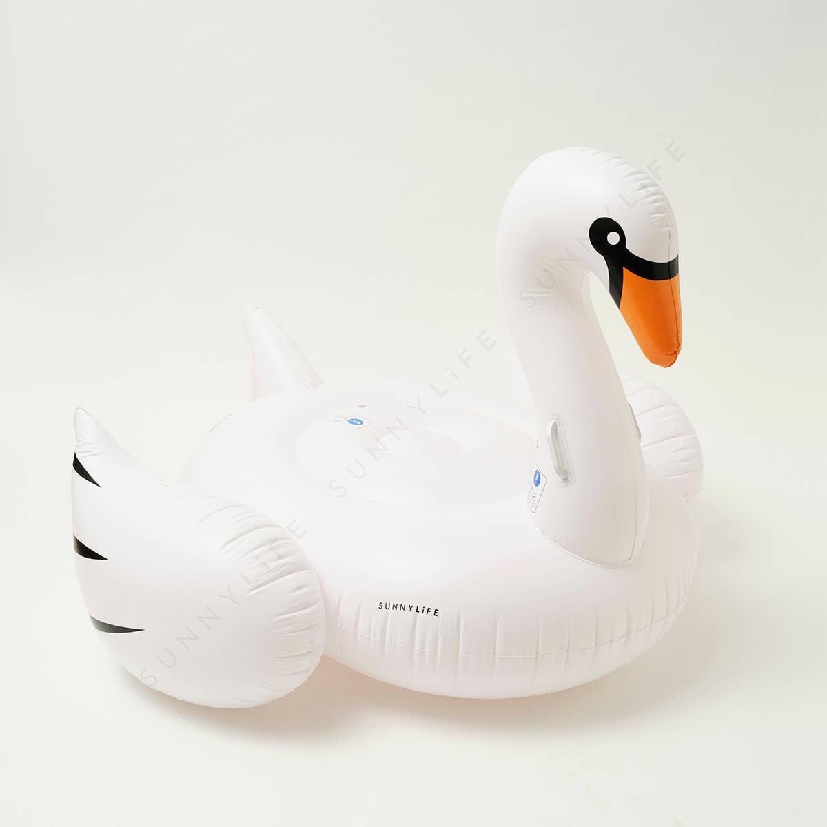 Sunnylife - The Resort Original Luxe Ride-On Float Swan White on White