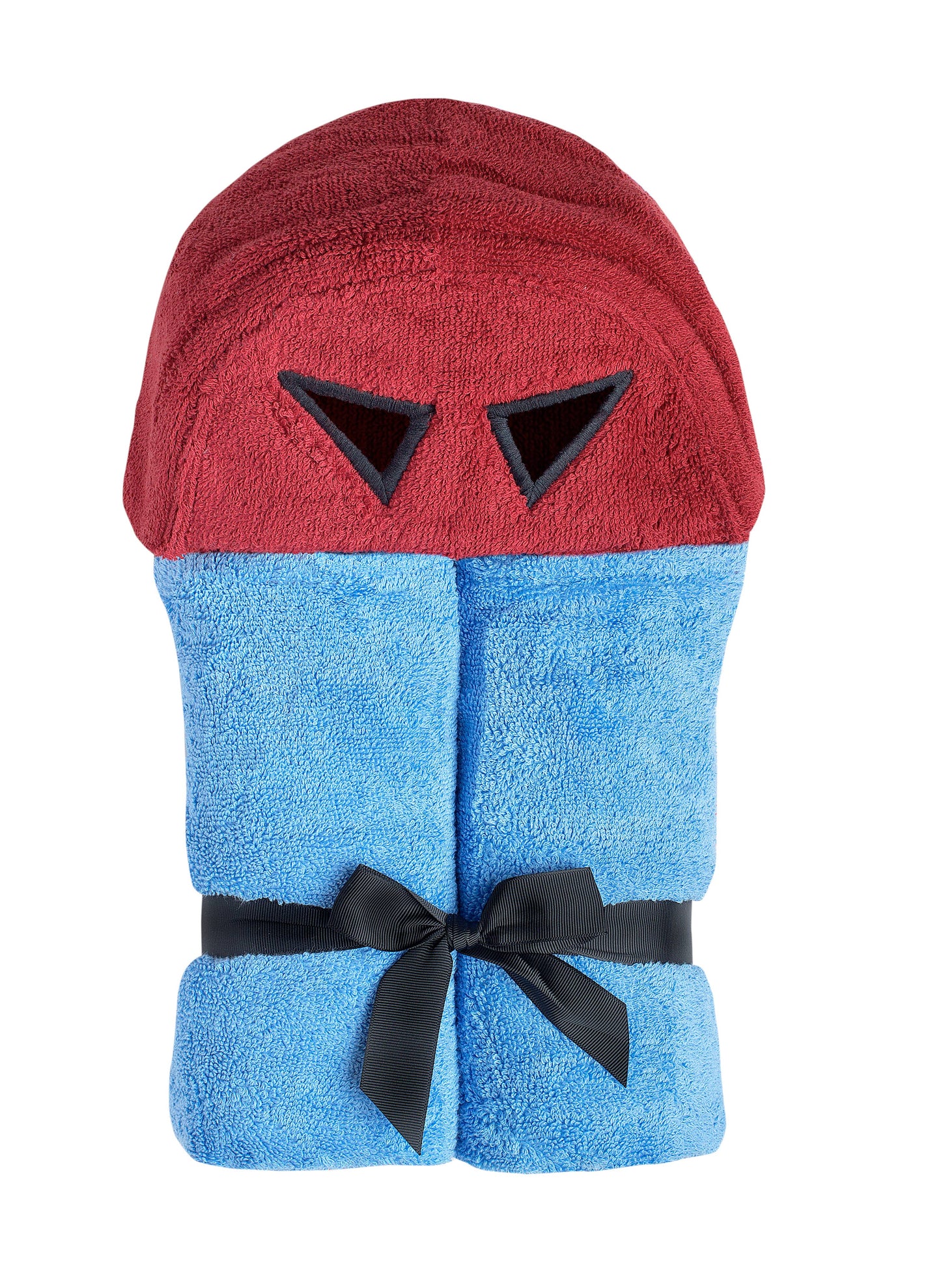 Yikes Twins - Superhero Hooded Towel for toddlers ages 2 to 8 years old