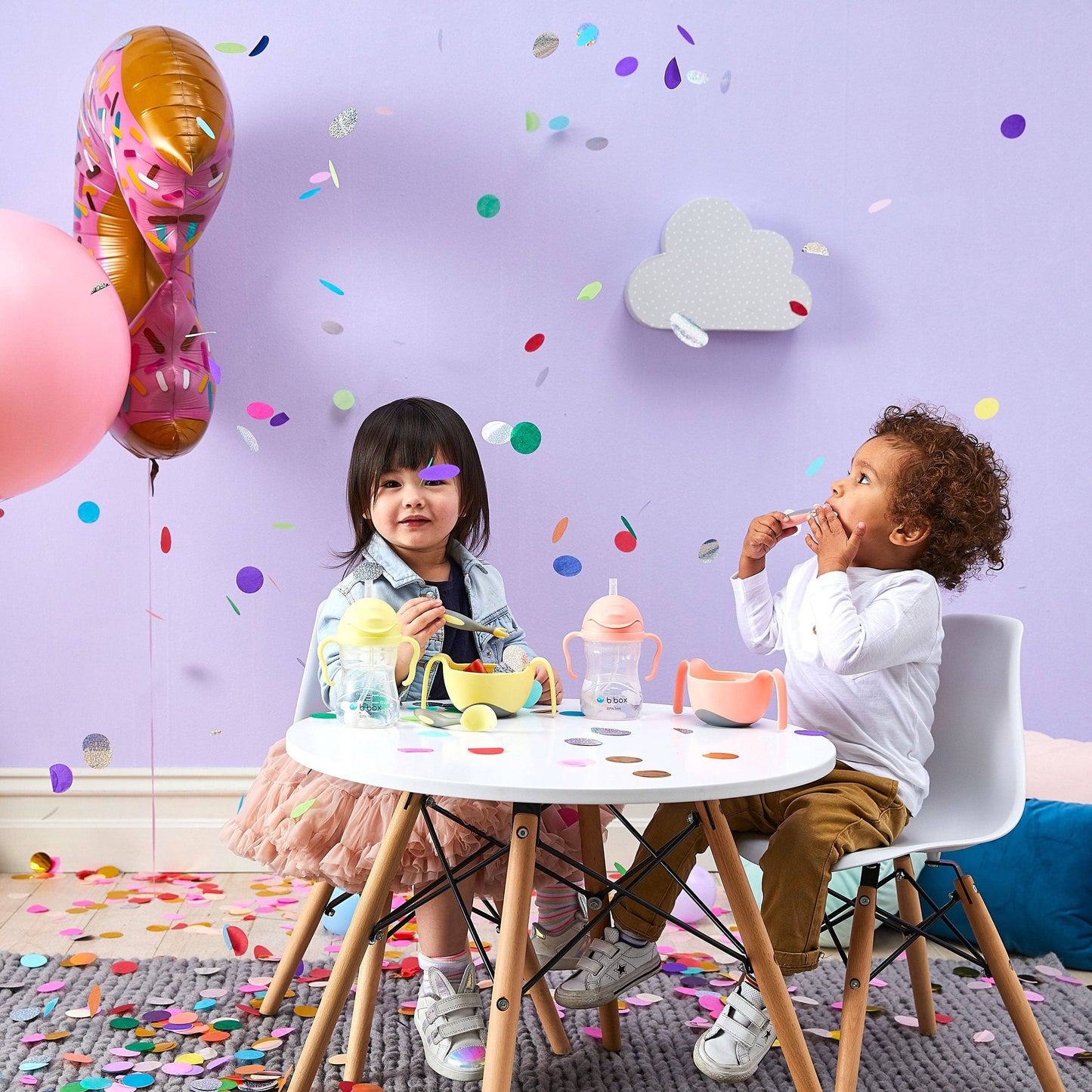 b.box USA - Toddler cutlery set - tutti frutti