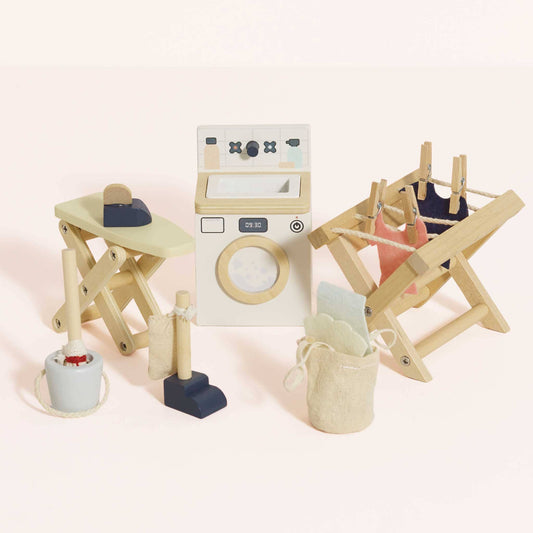 Le Toy Van, Inc. - Wooden Dolls House Laundry Room
