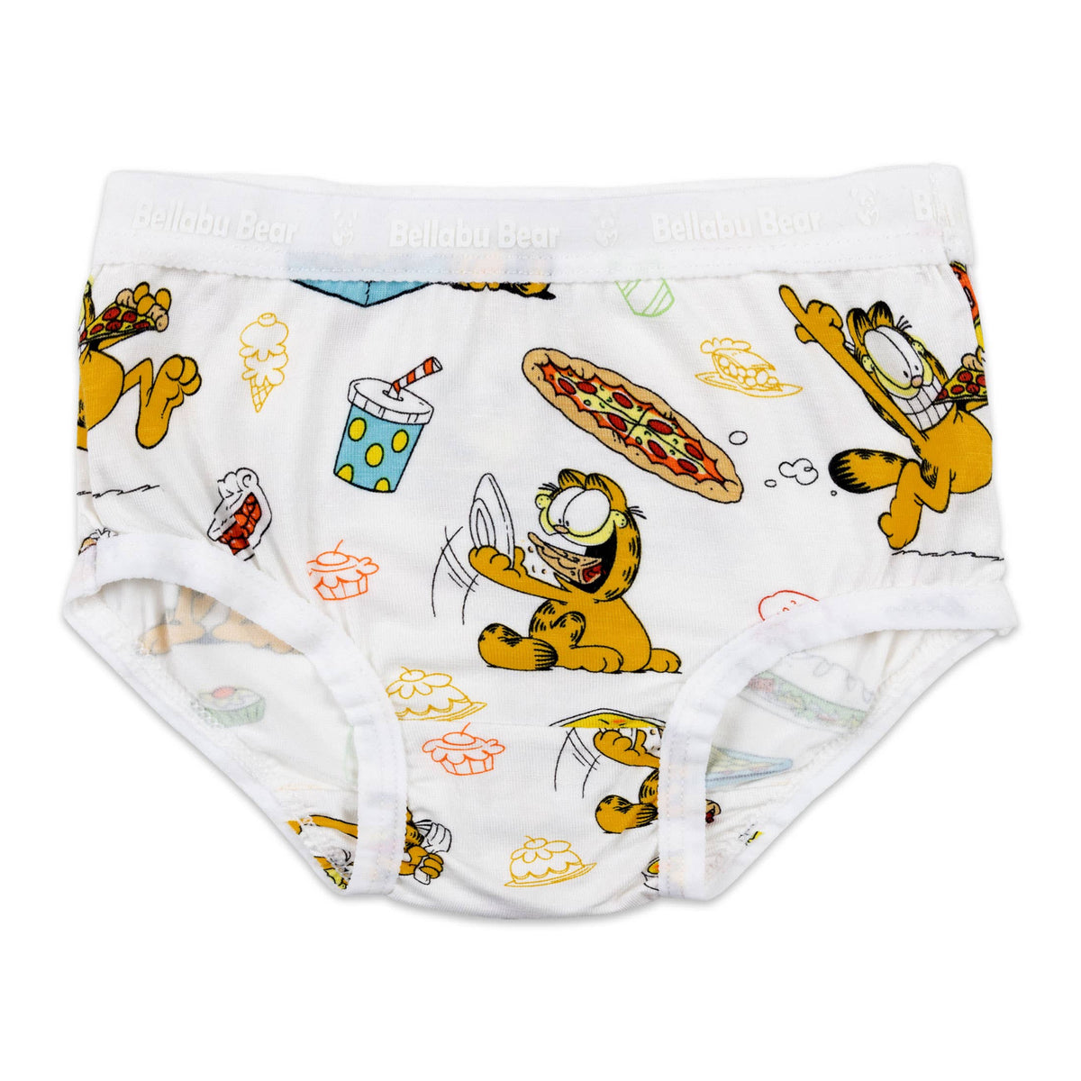 Bellabu Bear - Garfield Bamboo Girls' Underwear 7-Pack: 4/5T