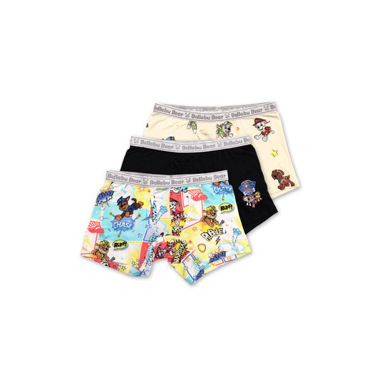 Bellabu Bear - Boy's Boxer Brief PAW Patrol 3-Pack: PAW Patrol Pack / 8/9