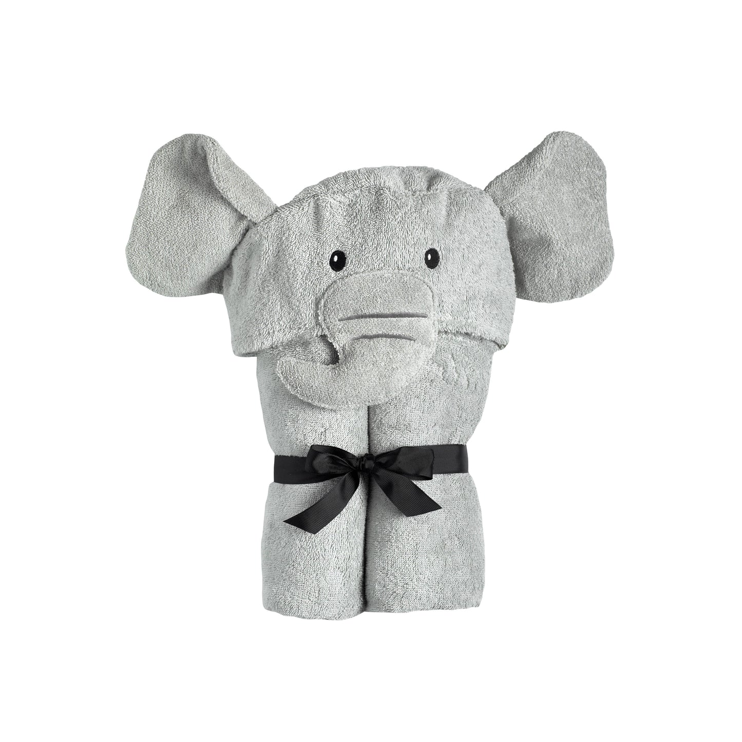 Yikes Twins - Elephant hooded towel for toddlers ages 2 to 8 years old