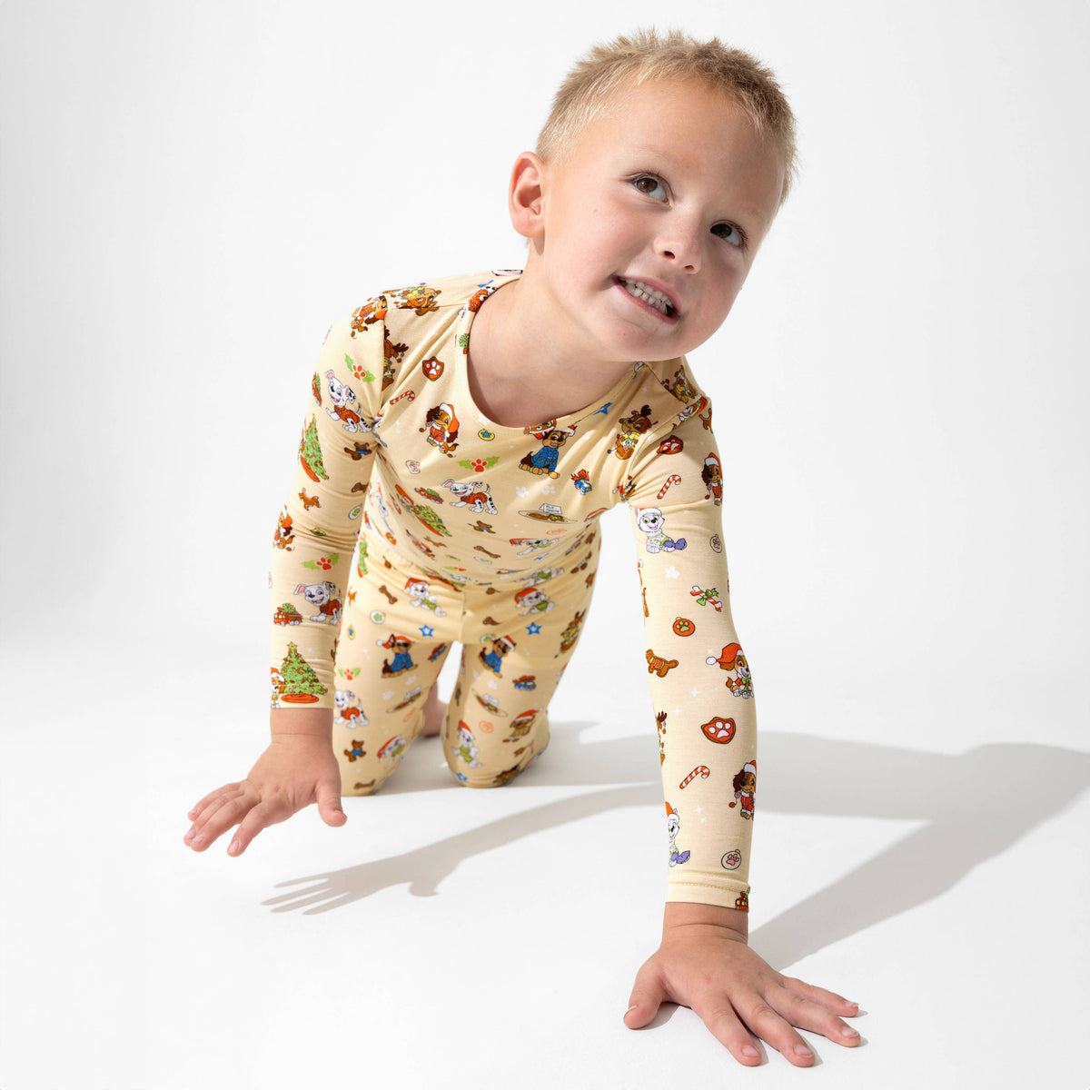 Bellabu Bear - PAW Patrol: Jingle Paws Kids Bamboo Pajamas: 9/10Y