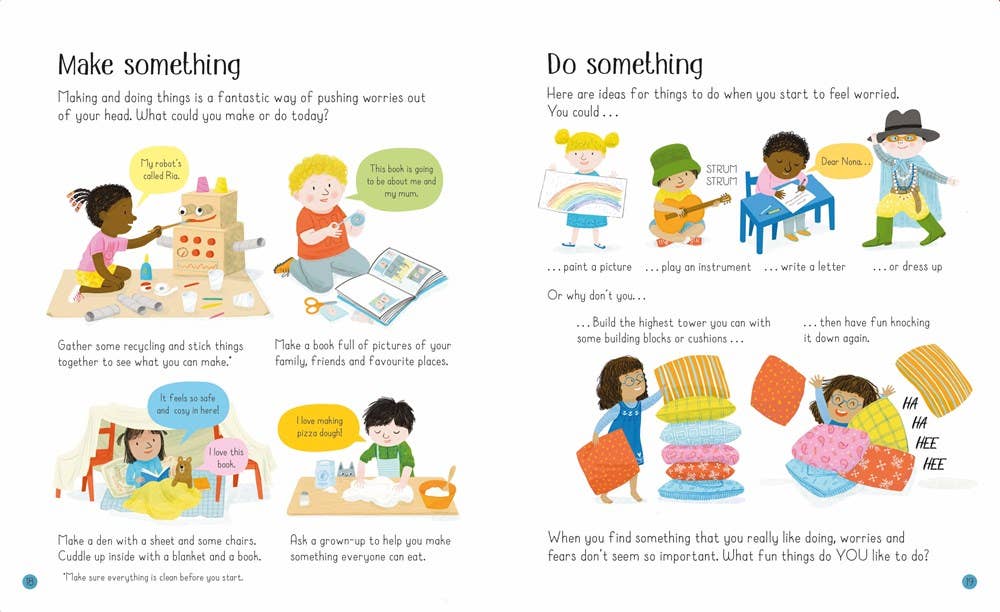 HarperCollins - All About Worries And Fears : Usborne