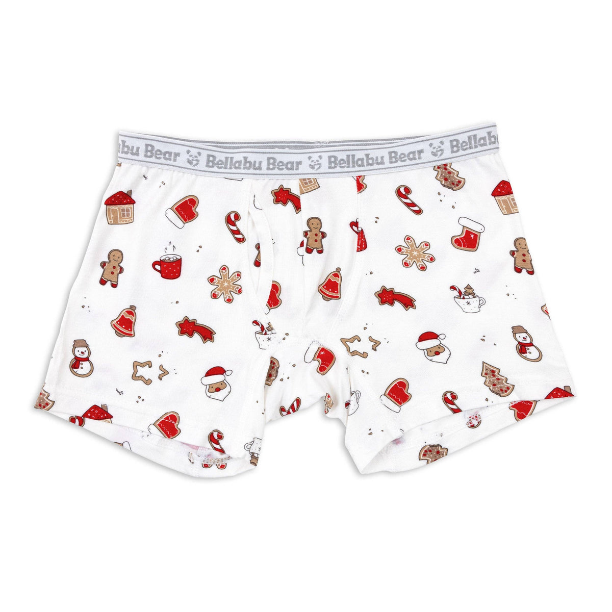 Bellabu Bear - Boy's Holiday Boxer Brief Underwear 3-Pack: 6/7Y