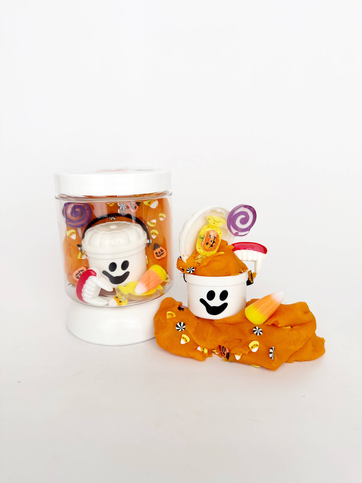 Earth Grown KidDoughs (KidDoughs by EGKD) - Trick or Treat Mini Dough-to-Go Assortment