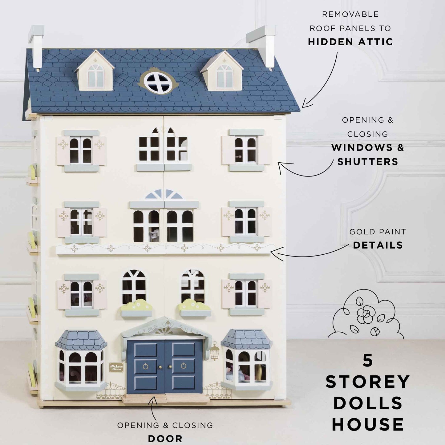 Le Toy Van, Inc. - Palace Wooden Dolls House