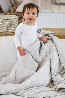 gunamuna - FW24 CLOUD BLANKET: Fish with a hat / Toddler / 2.5