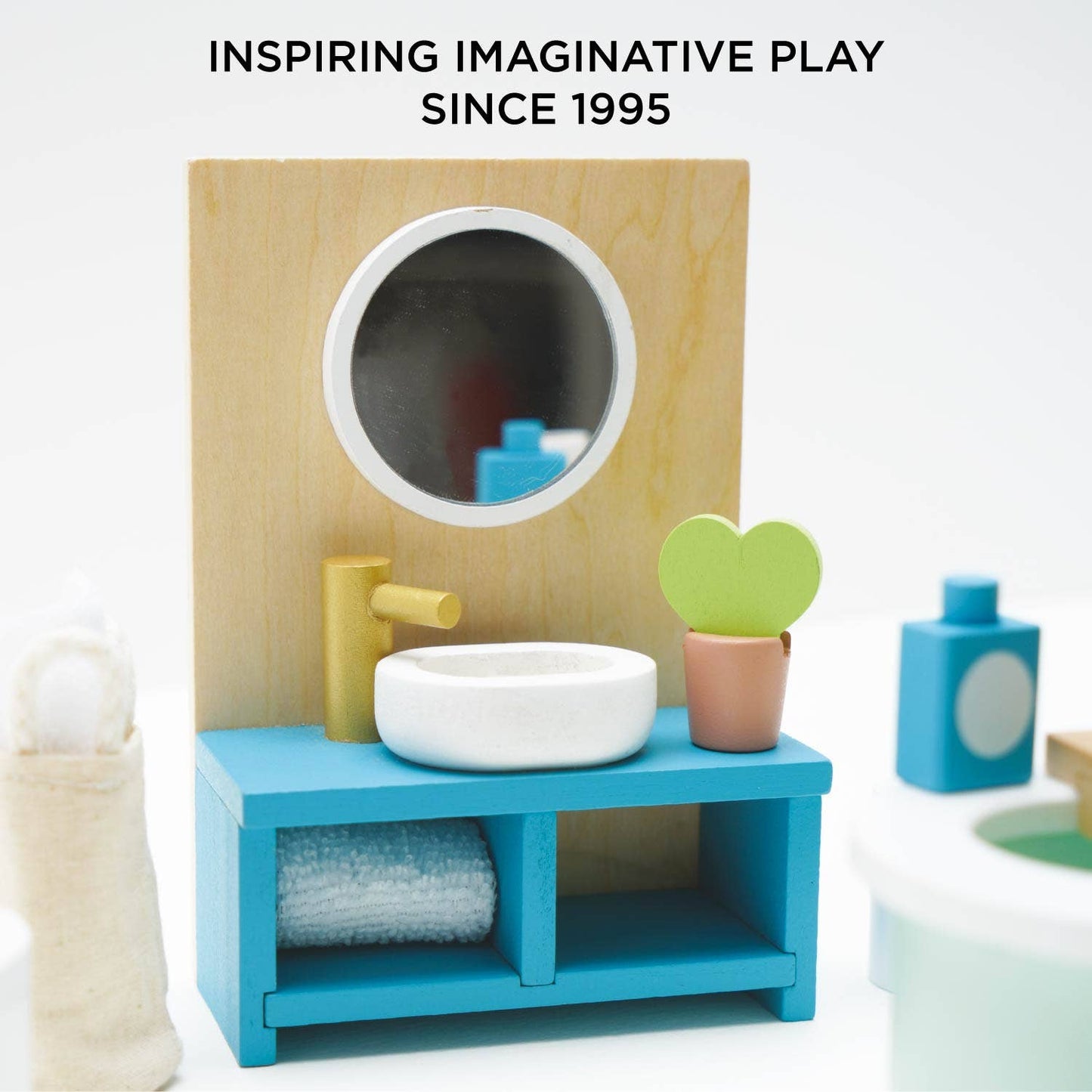 Le Toy Van, Inc. - Wooden Dolls House Bathroom Furniture