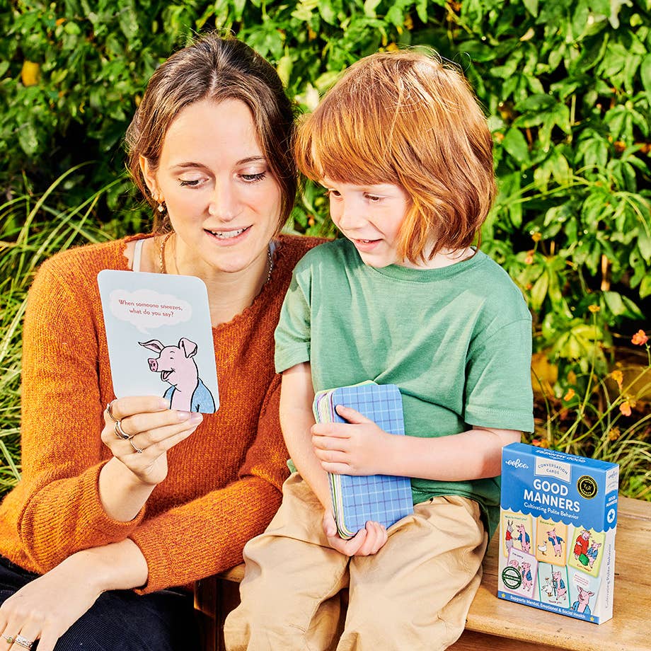 eeBoo - Good Manners Conversation Cards