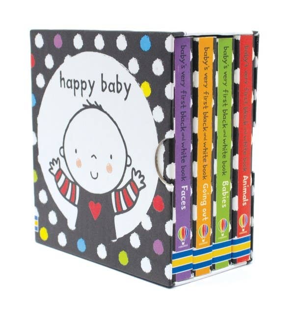 HarperCollins - Baby's Very First Black And White Little Library : Usborne