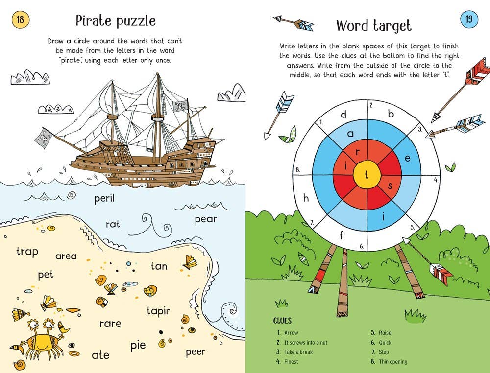 HarperCollins - Word Puzzles and Games : Usborne
