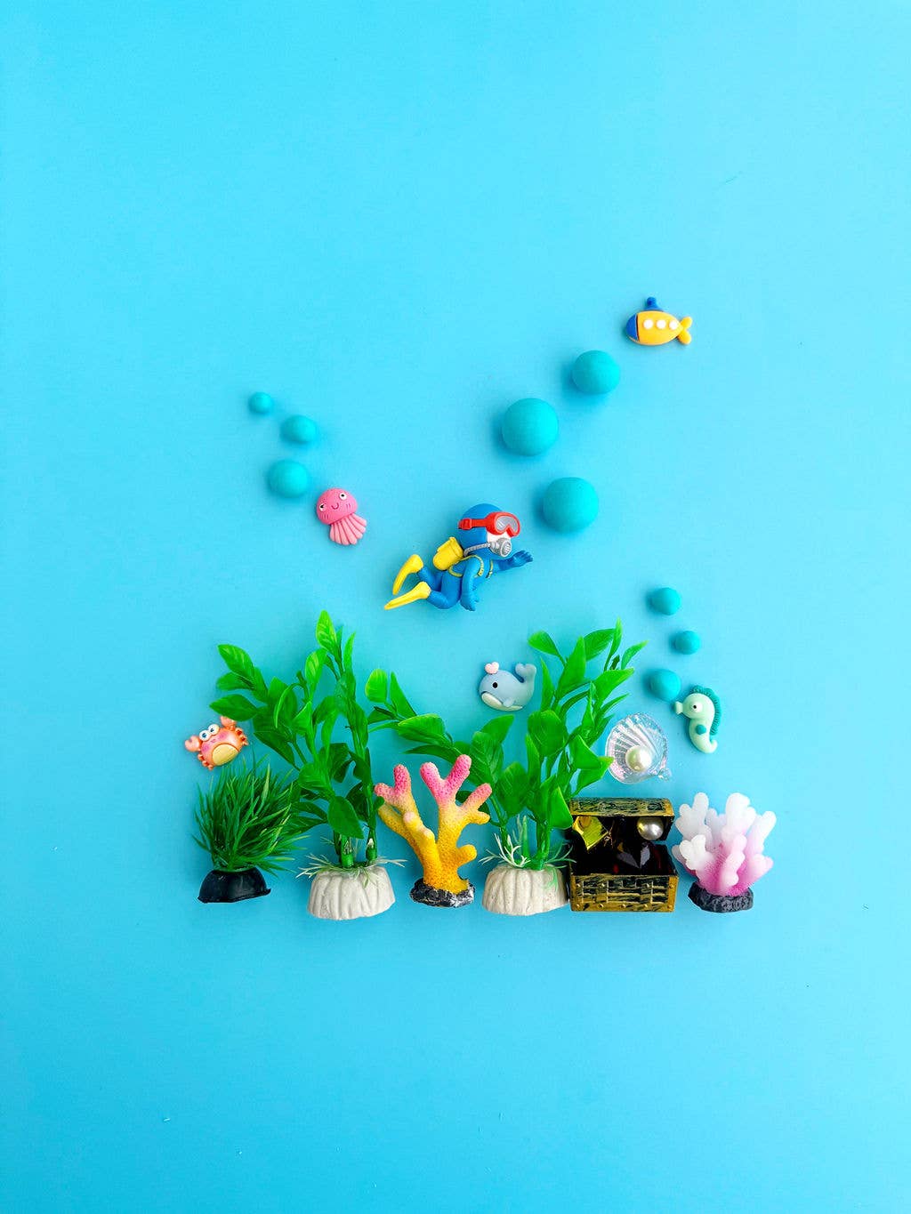 Earth Grown KidDoughs (KidDoughs by EGKD) - Ocean Explorer KidDough Play Kit