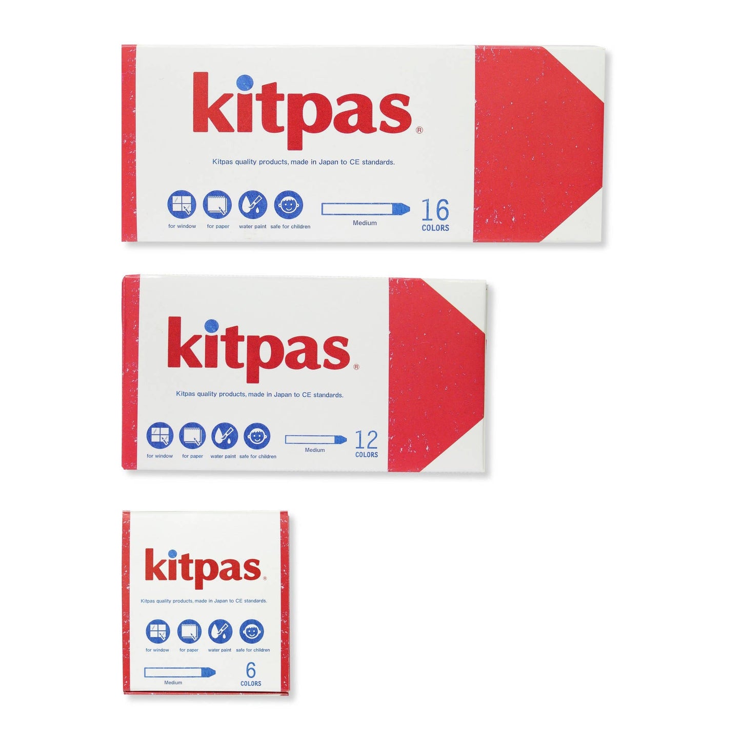 Kitpas - Kitpas Medium 6 Colors