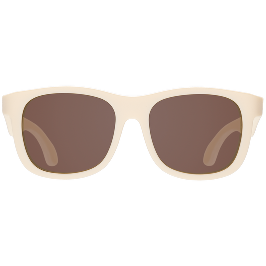 Babiators - Sweet Cream with Amber Lens Navigator Baby & Kids Sunglasses: Ages 3-5