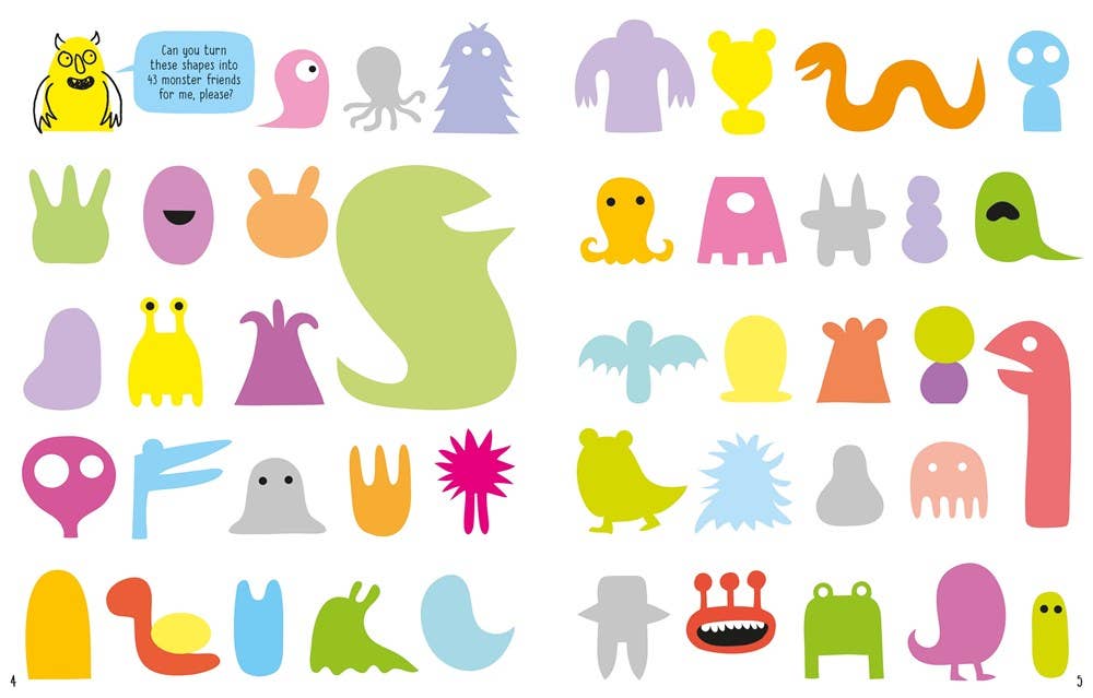 HarperCollins - Drawing, Doodling And Coloring Activity Book : Usborne