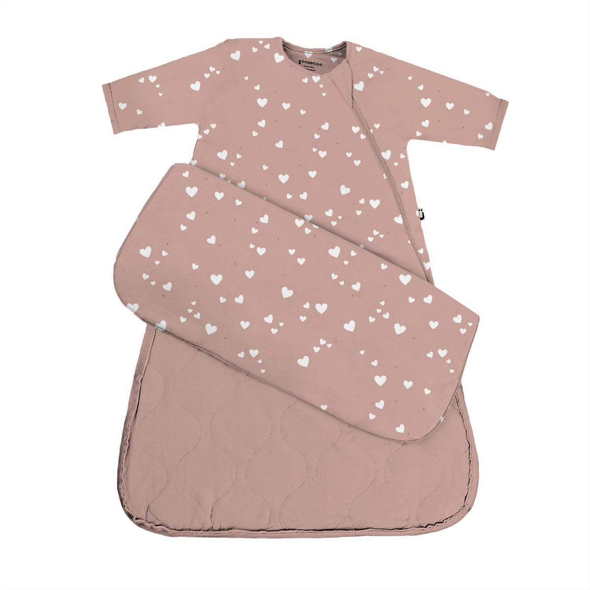 gunamuna - FW26 Long Sleeve Sleep Sack 2.5: Woof / 24-36m
