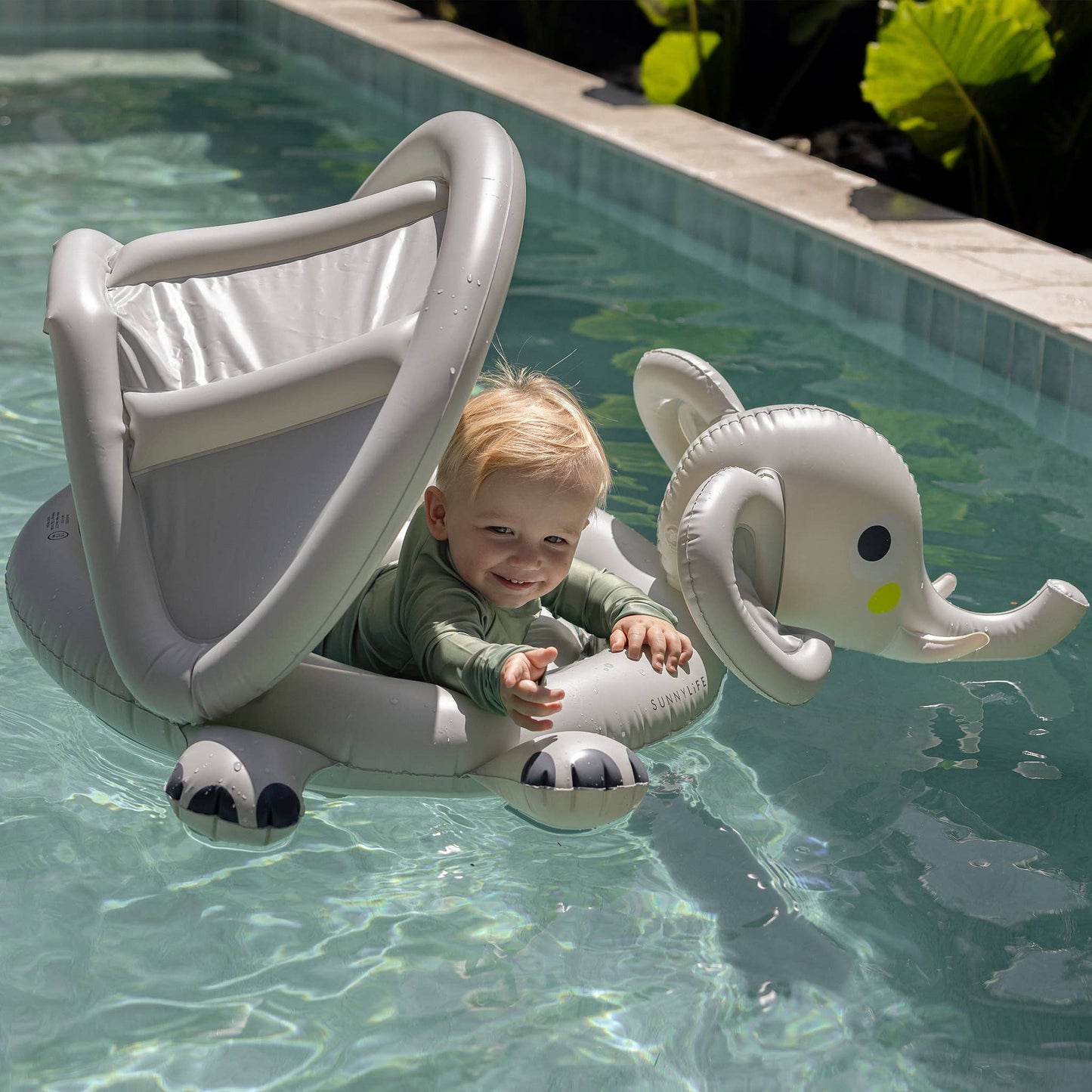 Sunnylife - Baby Float Eli the Elephant Grey