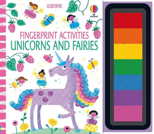 HarperCollins - Fingerprint Activities Unicorns And Fairies : Usborne