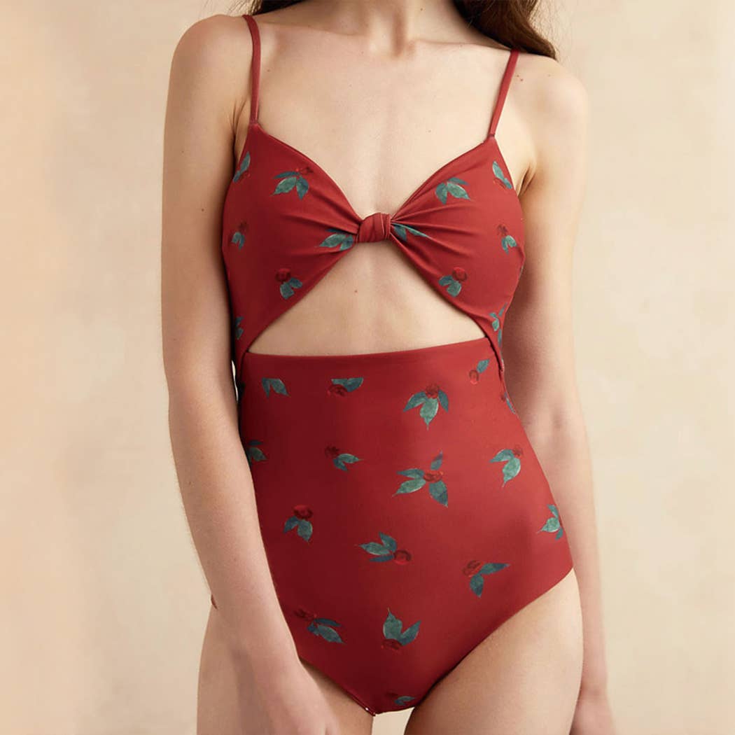 Visual Mood - MIA Reversible One Piece Swimsuit: XS