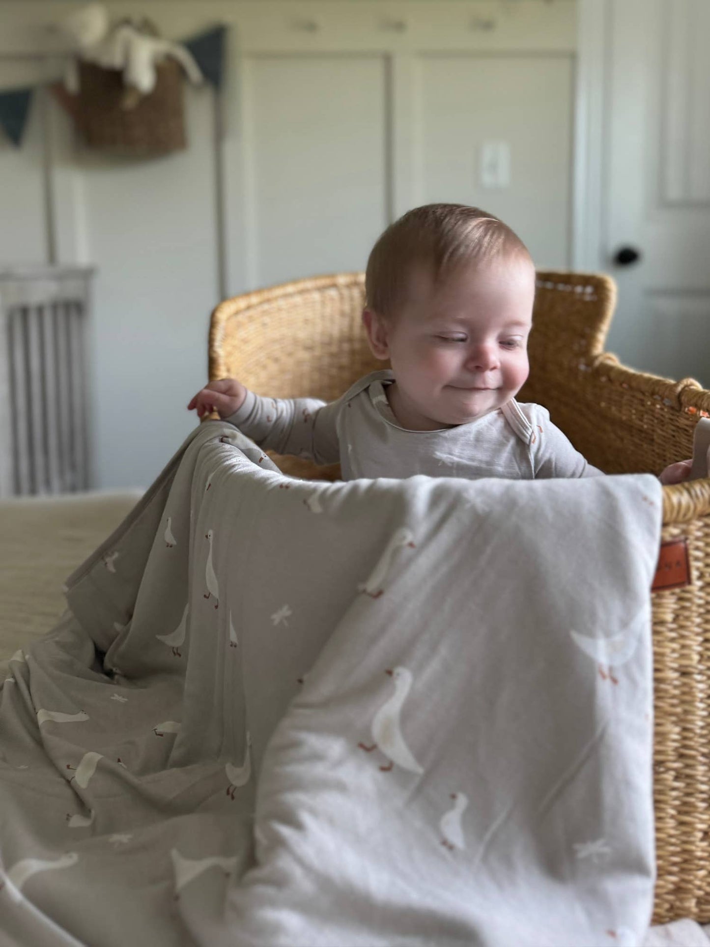 gunamuna - SS26 CLOUD BLANKET: Woof / Toddler / 1.0