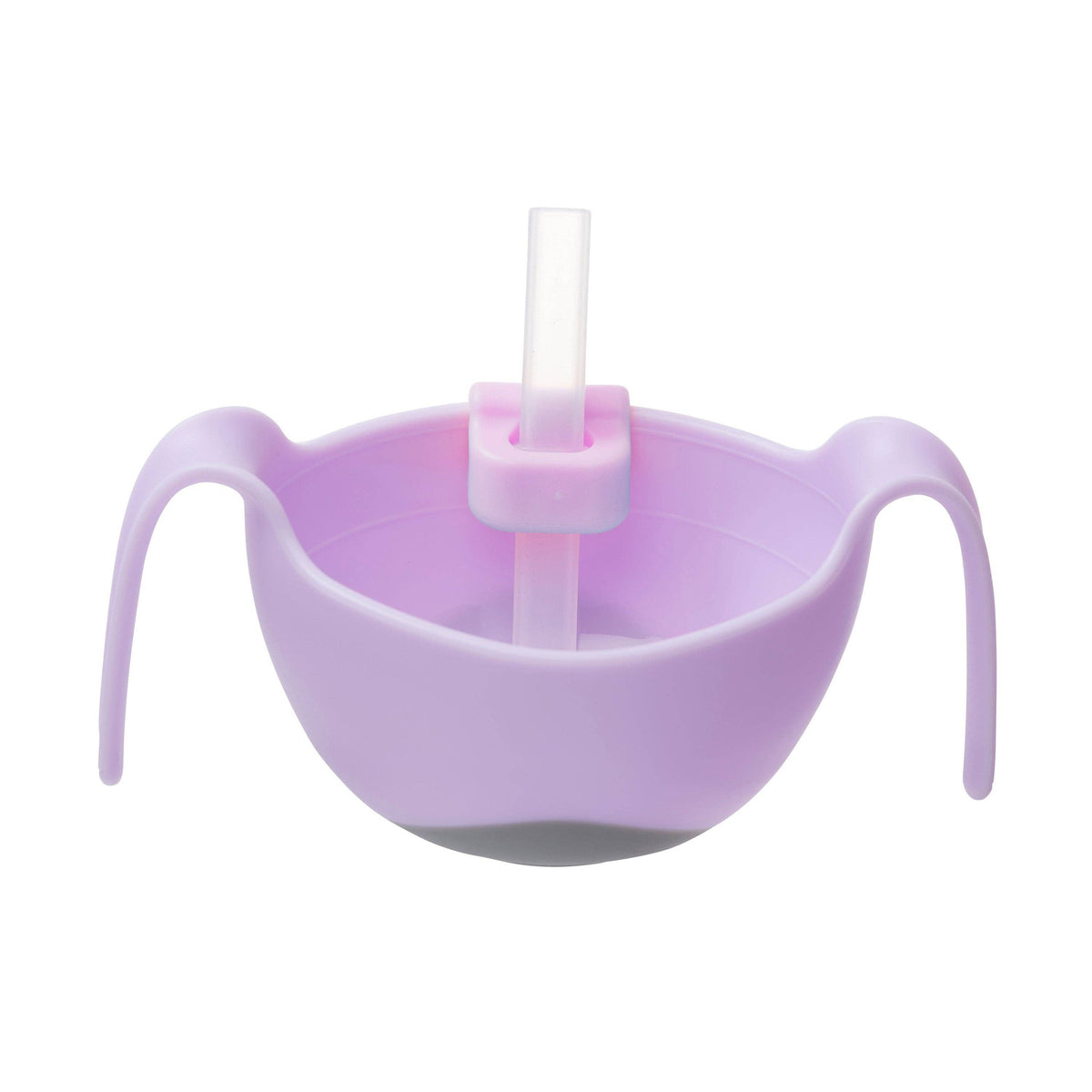 b.box USA - Bowl + straw - boysenberry
