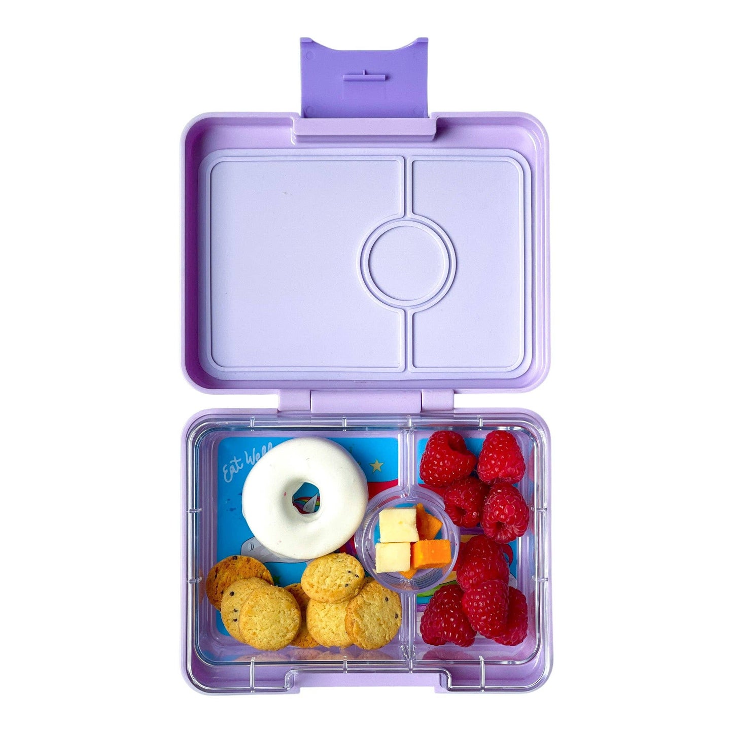 Yumbox - Yumbox Snack - Small Size Bento Lunch Box: Unicorn Lavande Purple