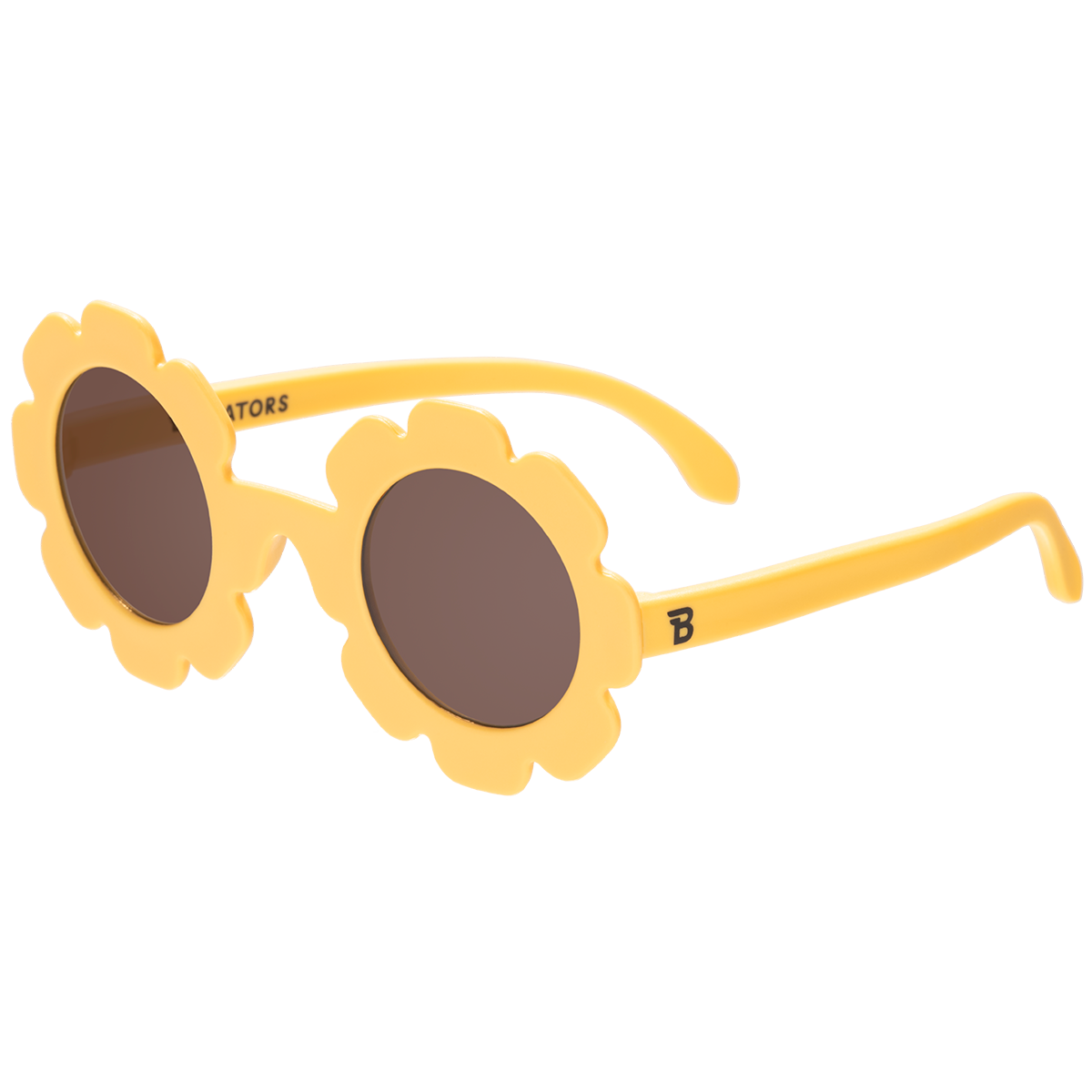 Babiators - Yellow Flower Kids Sunglasses on Peggable Hangtag: Ages 3-5