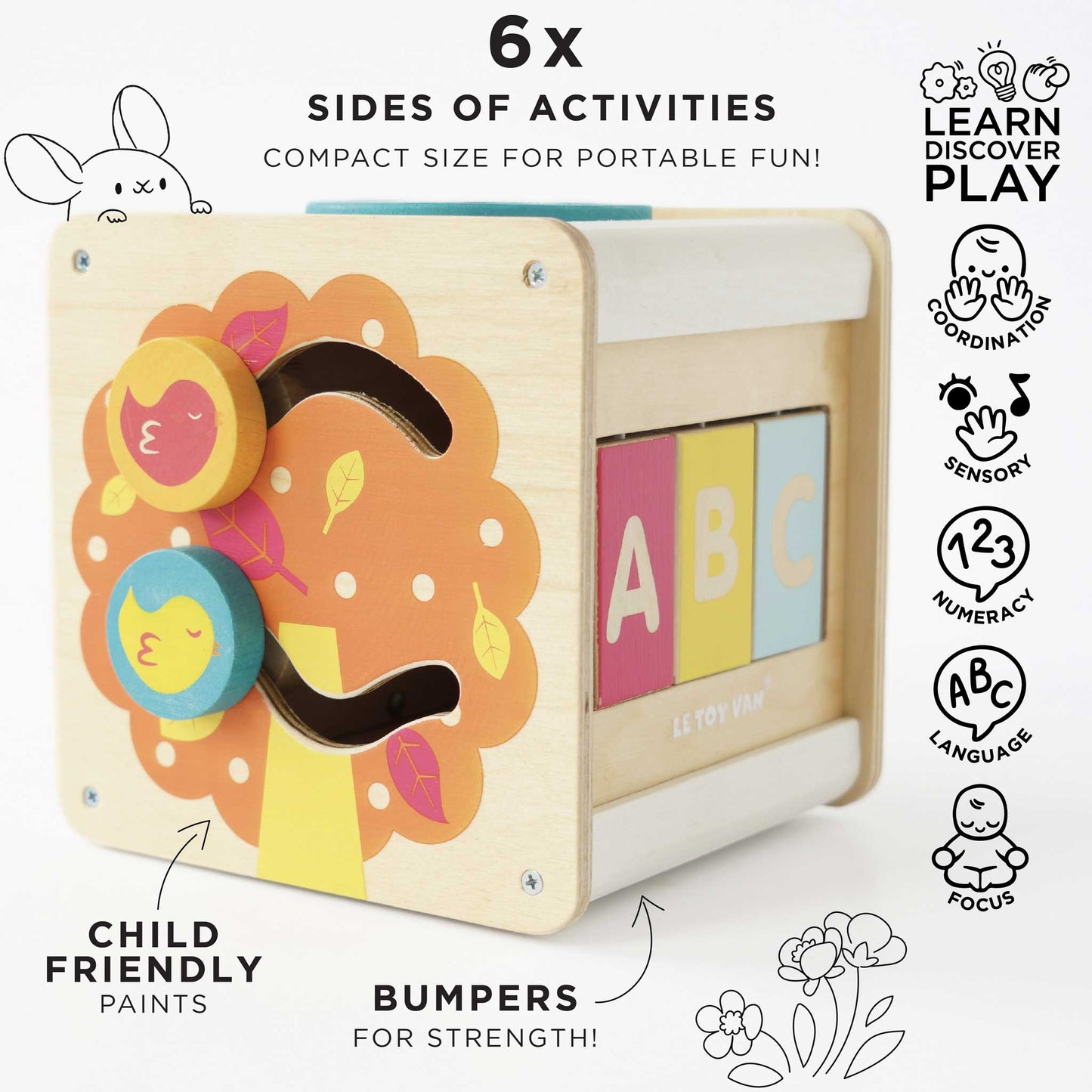 Le Toy Van, Inc. - Activity Wooden Cube