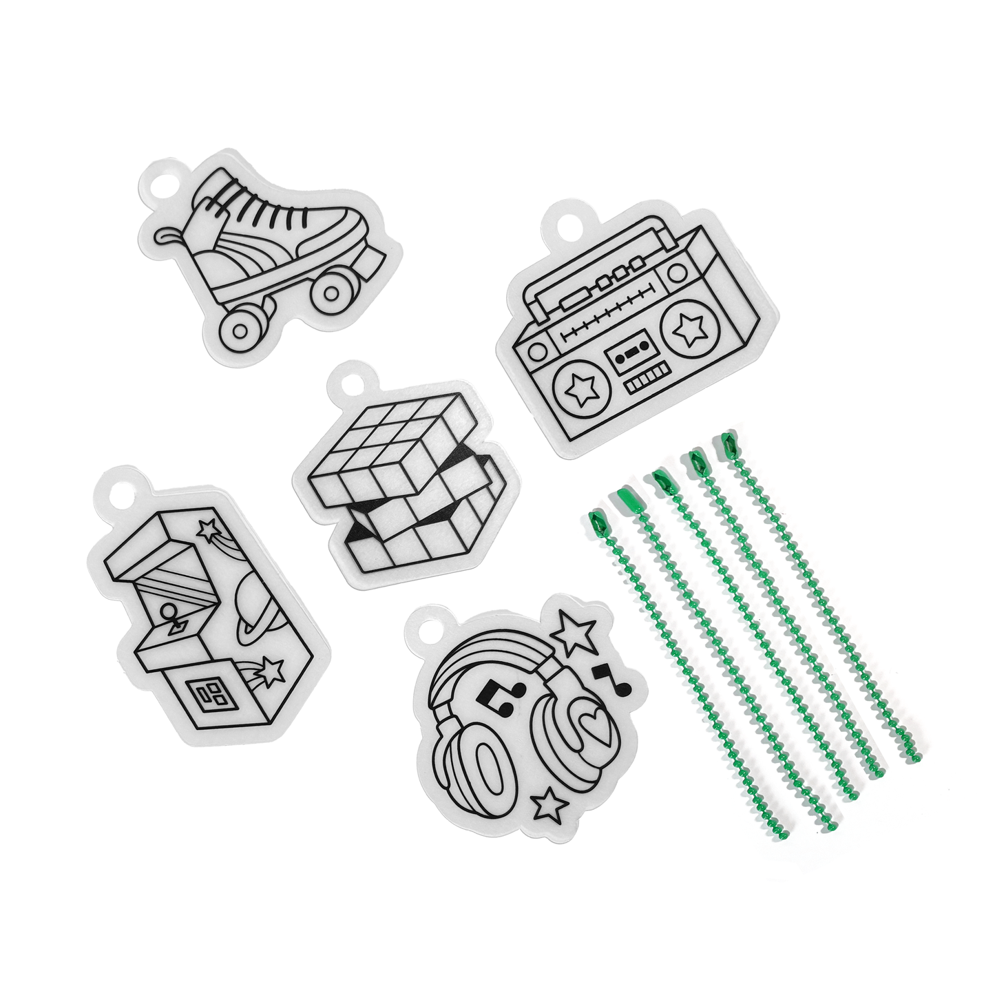 OOLY - Mini Shrink-Its! DIY Shrink Art Kit - Rad Times