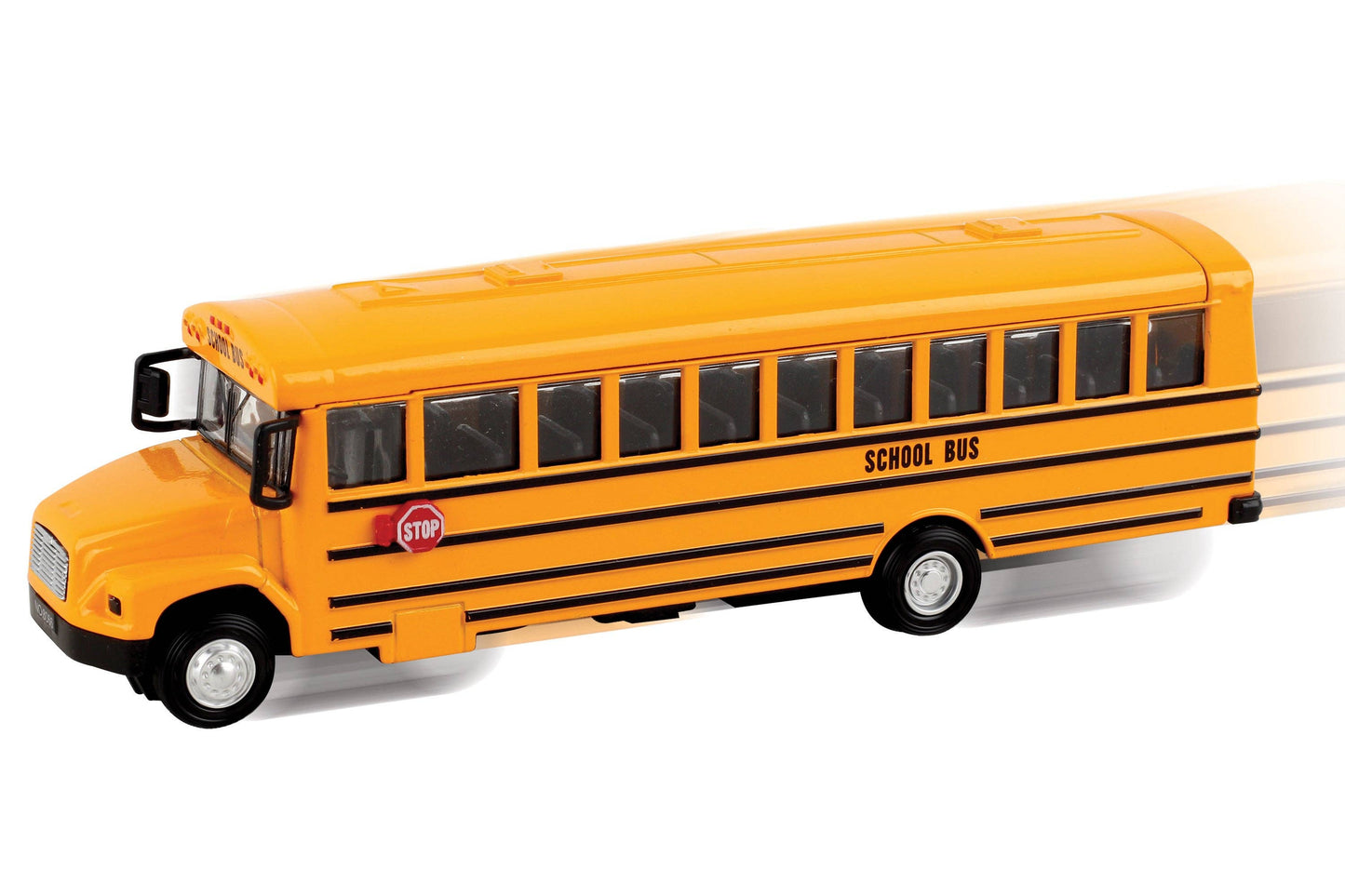 Daron Worldwide Trading - RM3500 Road Marks School Bus by Daron Toys