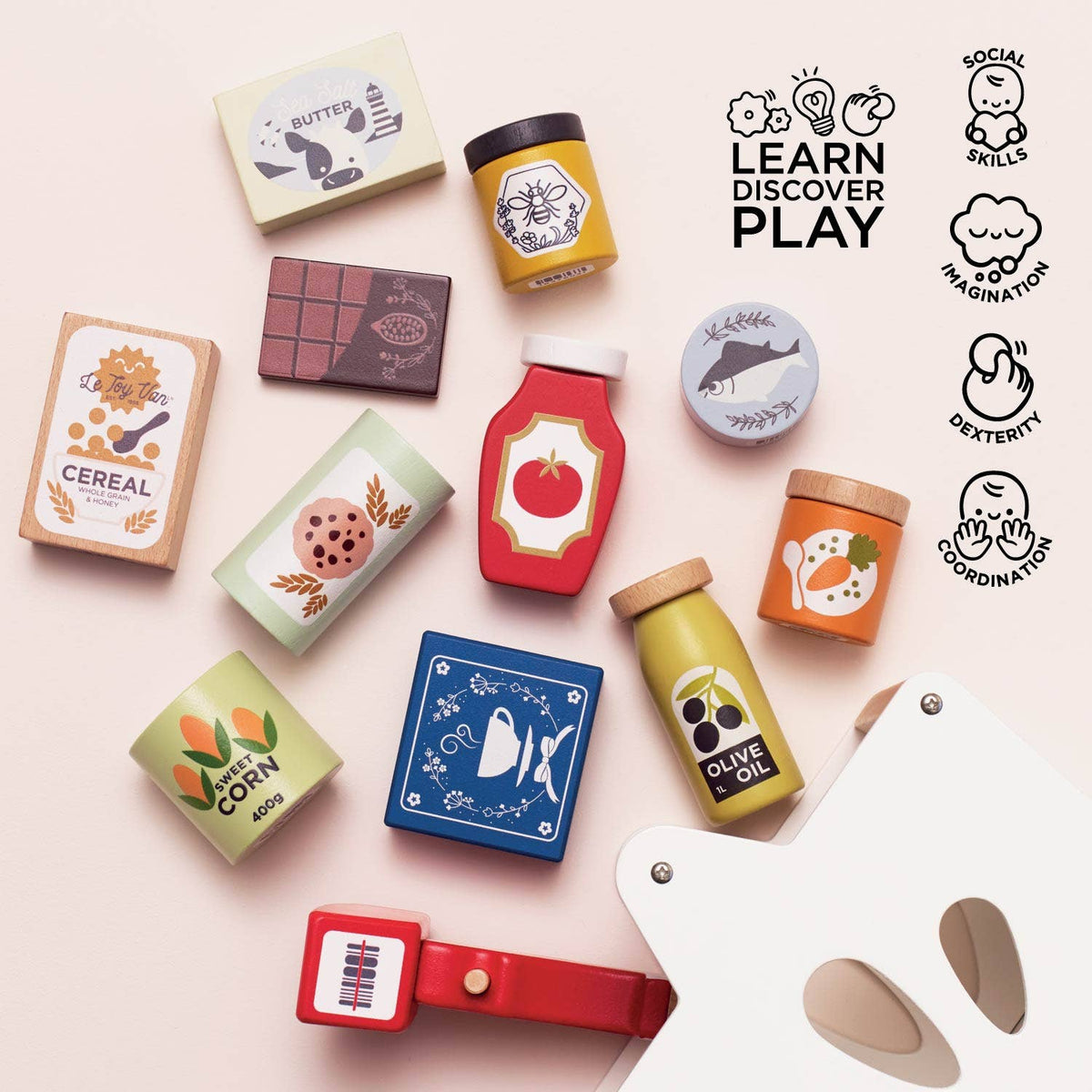 Le Toy Van, Inc. - Groceries Set & Scanner