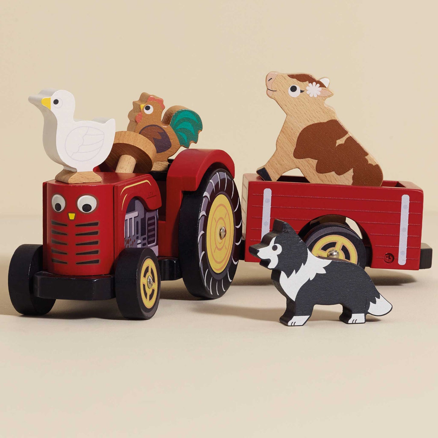 Le Toy Van, Inc. - Farmyard Tractor & Trailer