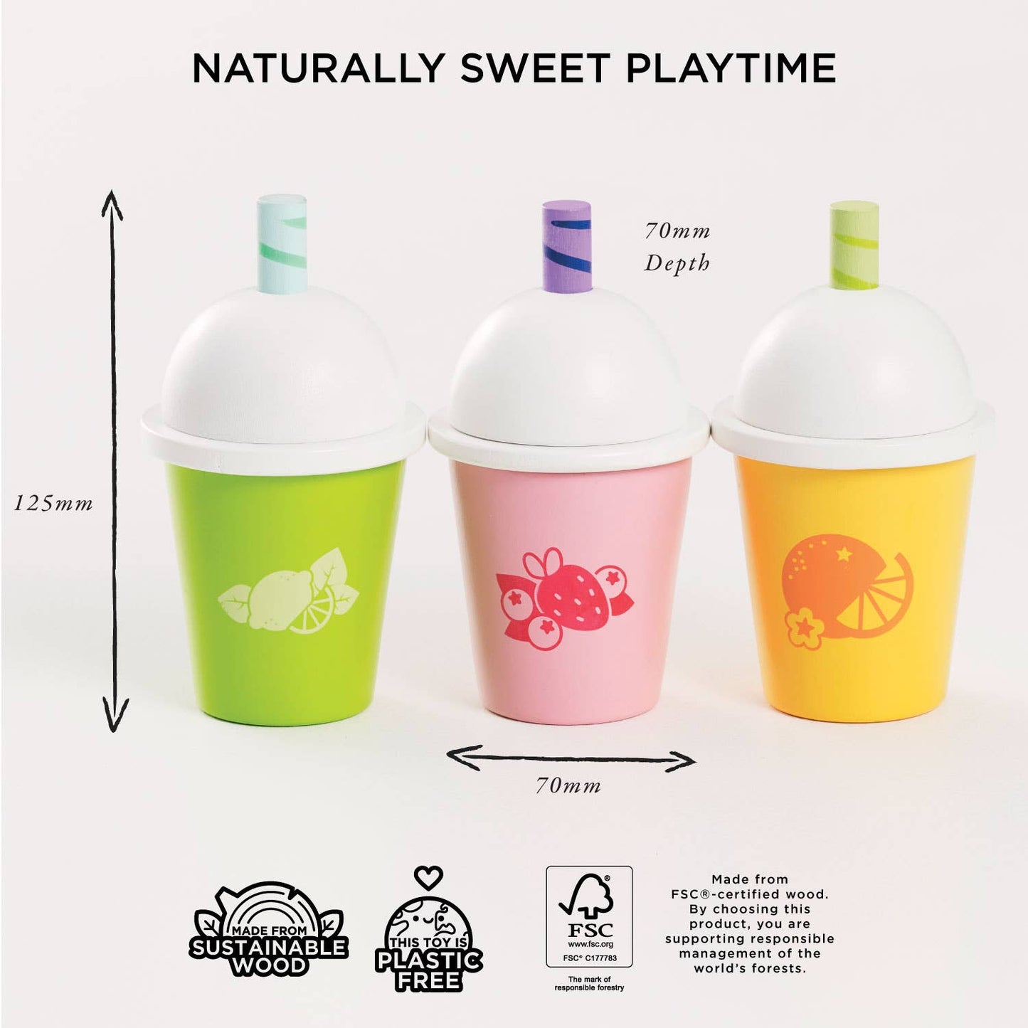 Le Toy Van, Inc. - Take Away Smoothie Trio