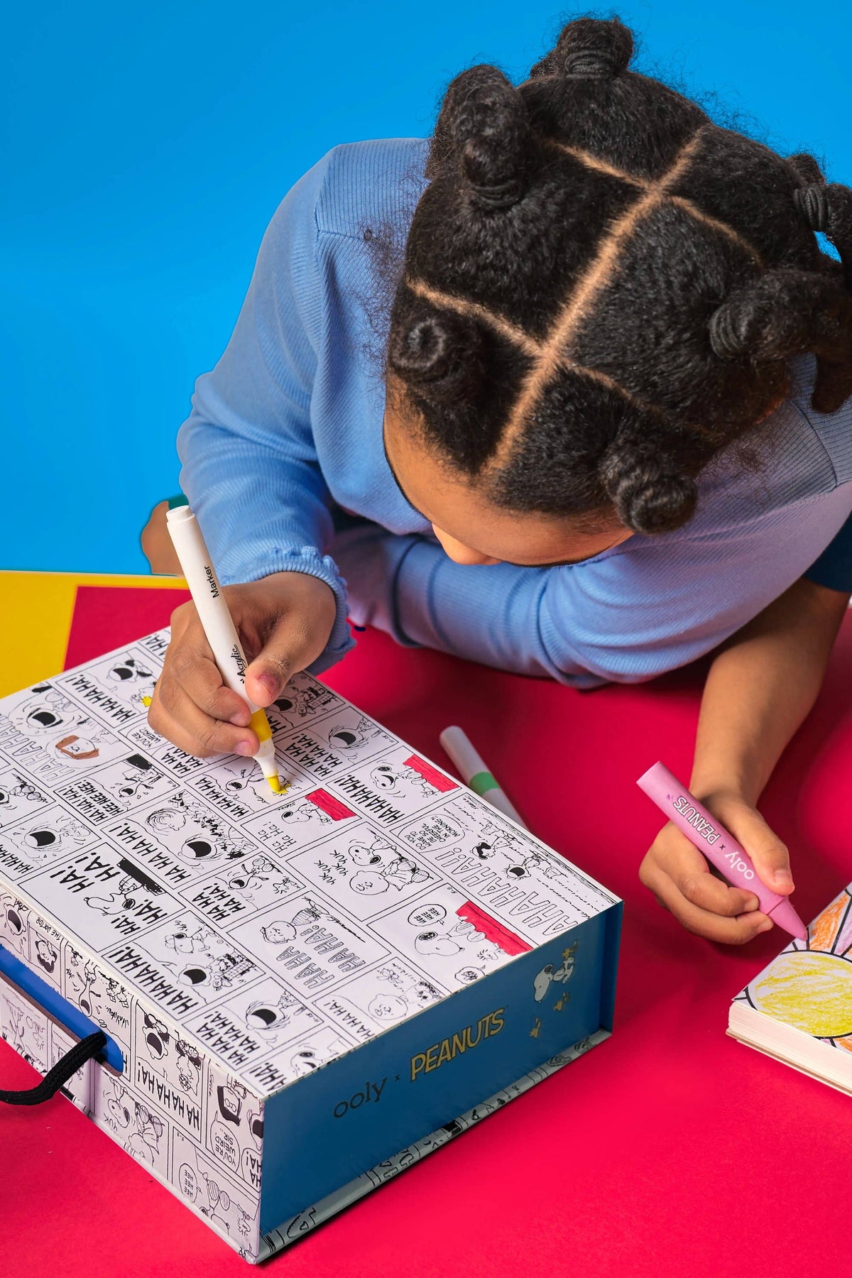 OOLY - OOLY x Peanuts: Coloring Activity & Sticker Kit