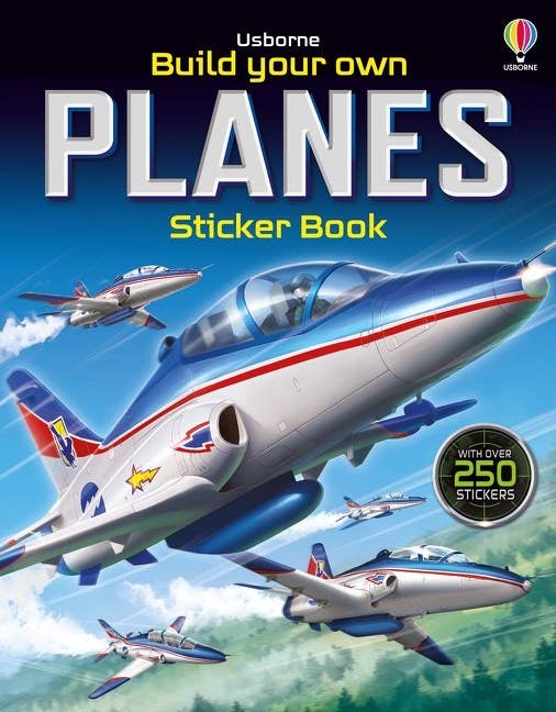HarperCollins - Build Your Own Planes Sticker Book : Usborne