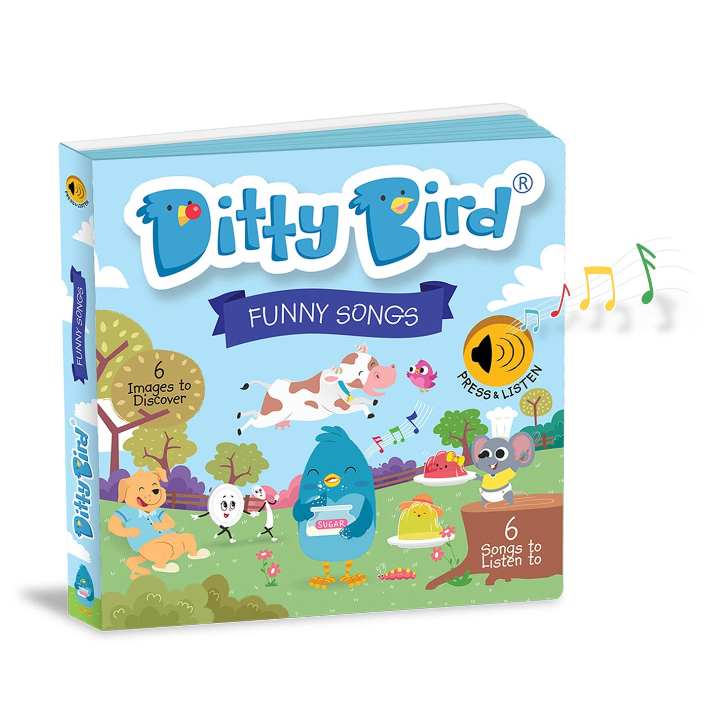 Ditty Bird - Ditty Bird Sound Book- BEST SELLER - Funny Songs