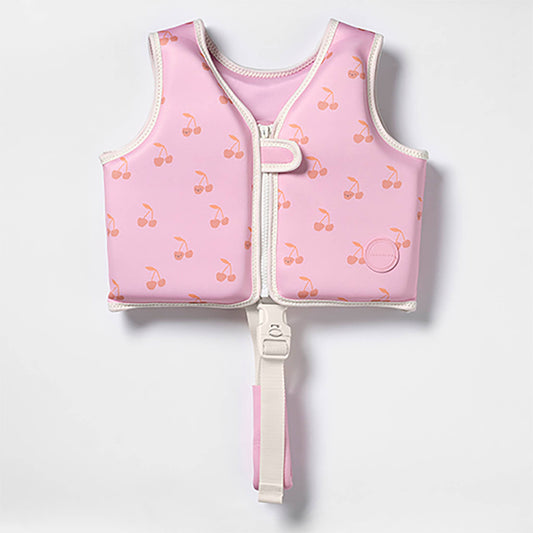 Sunnylife - Kids Swim Vest 2-3 Cotton Candy Cherry