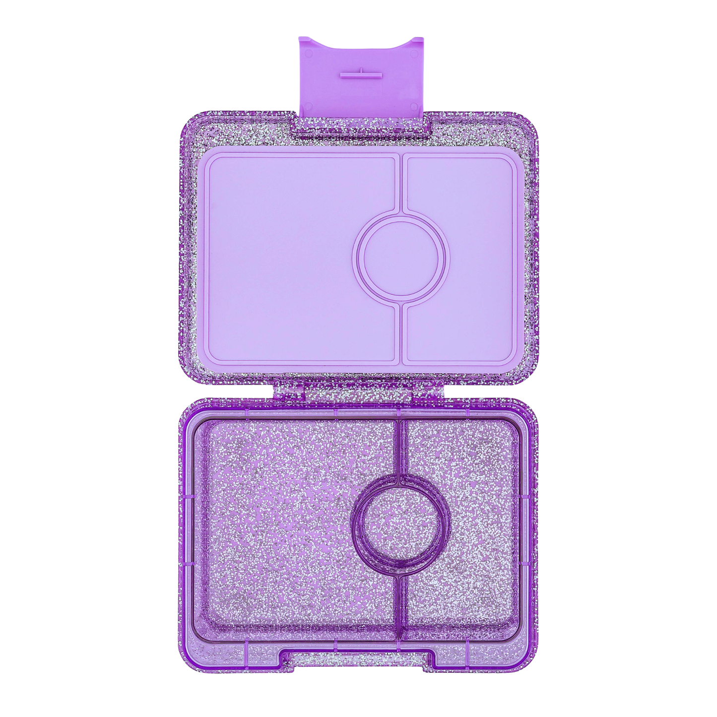 Yumbox - Yumbox Snack - Small Size Bento Lunch Box: Glitter Princess Purple