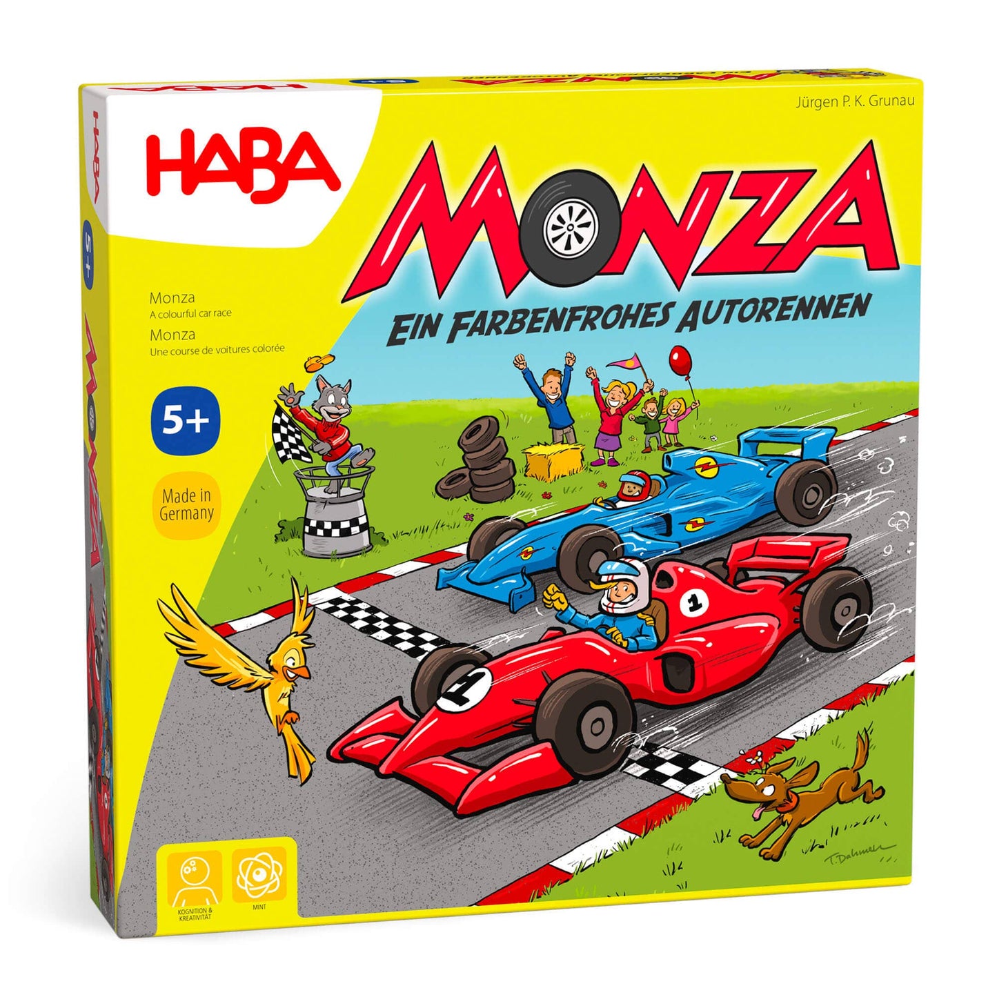 HABA USA - Monza Car Racing Board Game