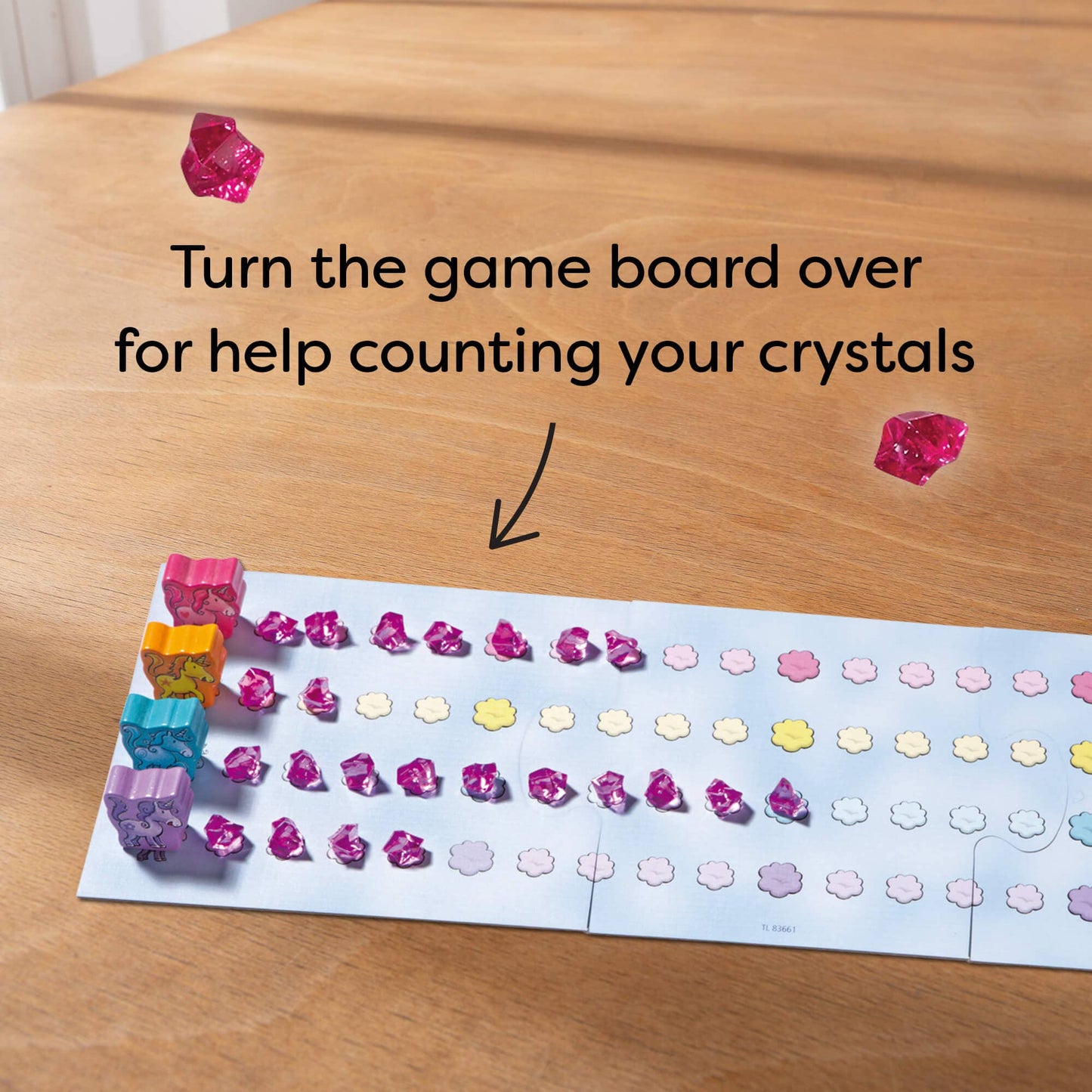 HABA USA - Unicorn Glitterluck – Cloud Crystals Racing Game
