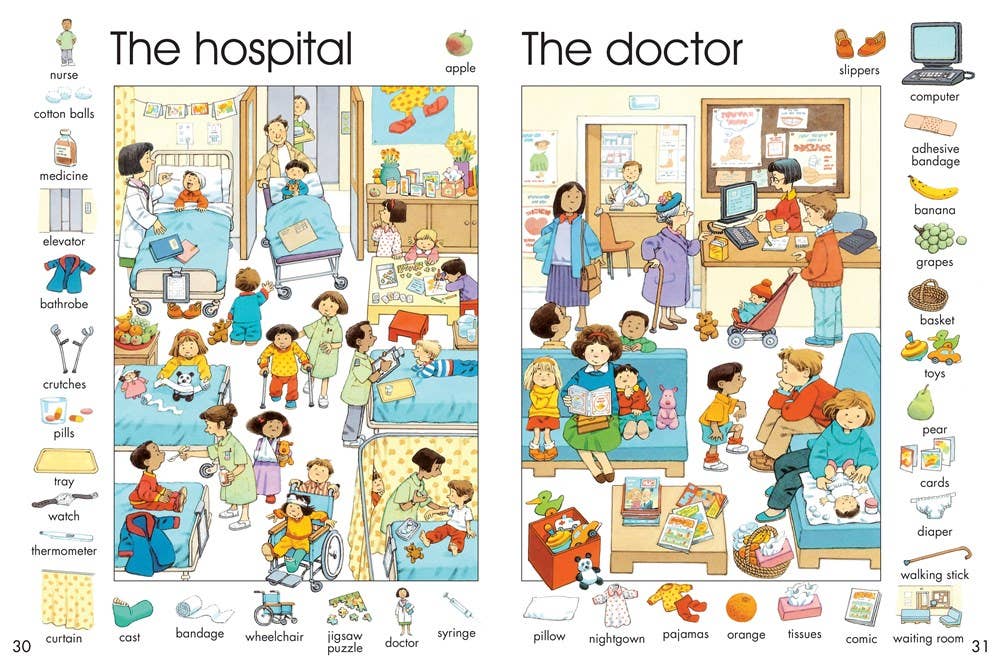 HarperCollins - First Thousand Words In English : Usborne