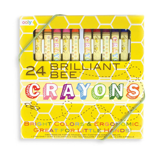 OOLY - Brilliant Bee Crayons- Set of 24