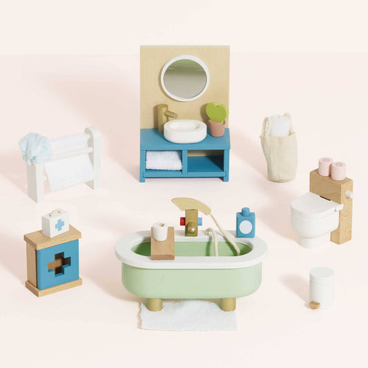 Le Toy Van, Inc. - Wooden Dolls House Bathroom Furniture