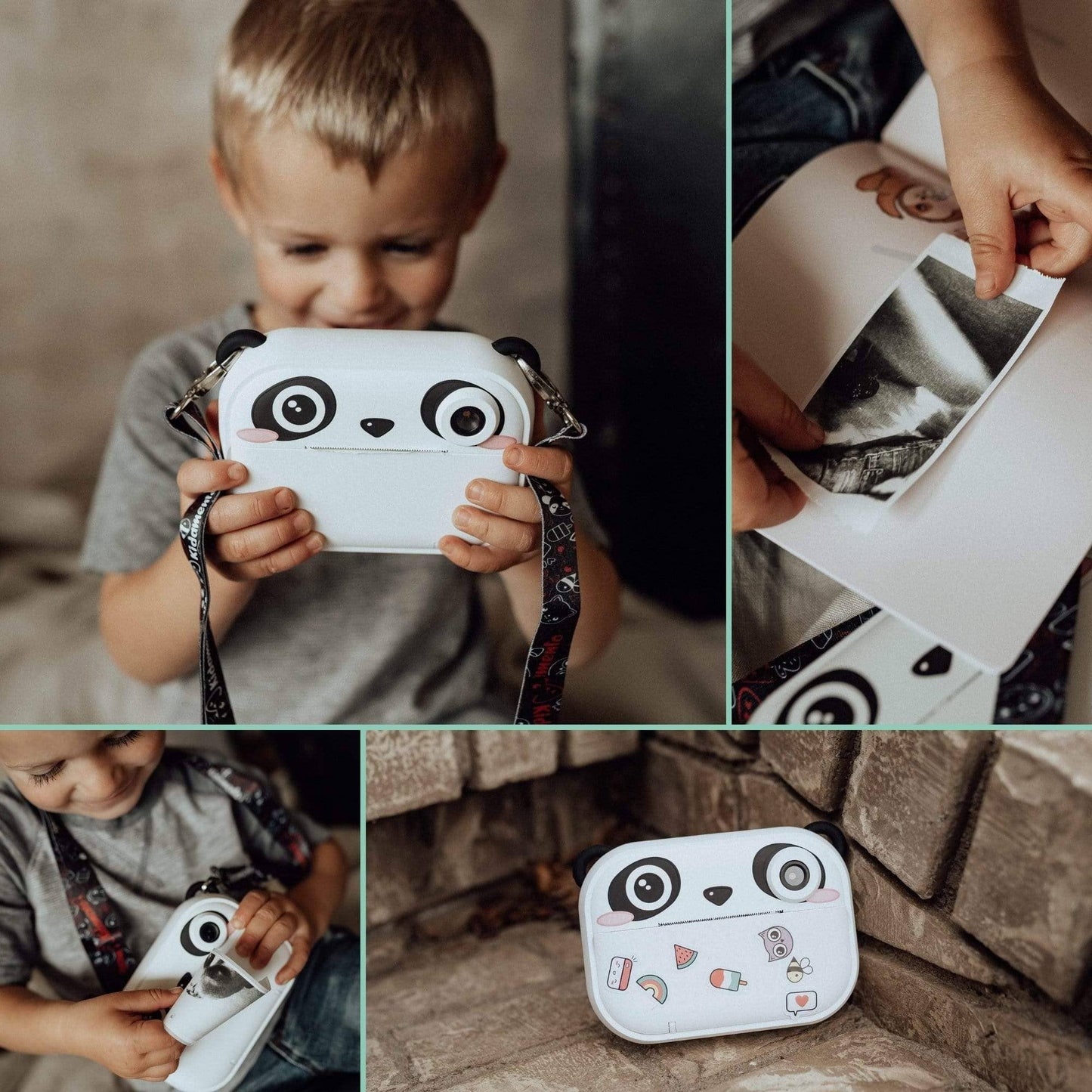 Kidamento - Koko the Panda - Instant Print Kids Digital Camera - Model P