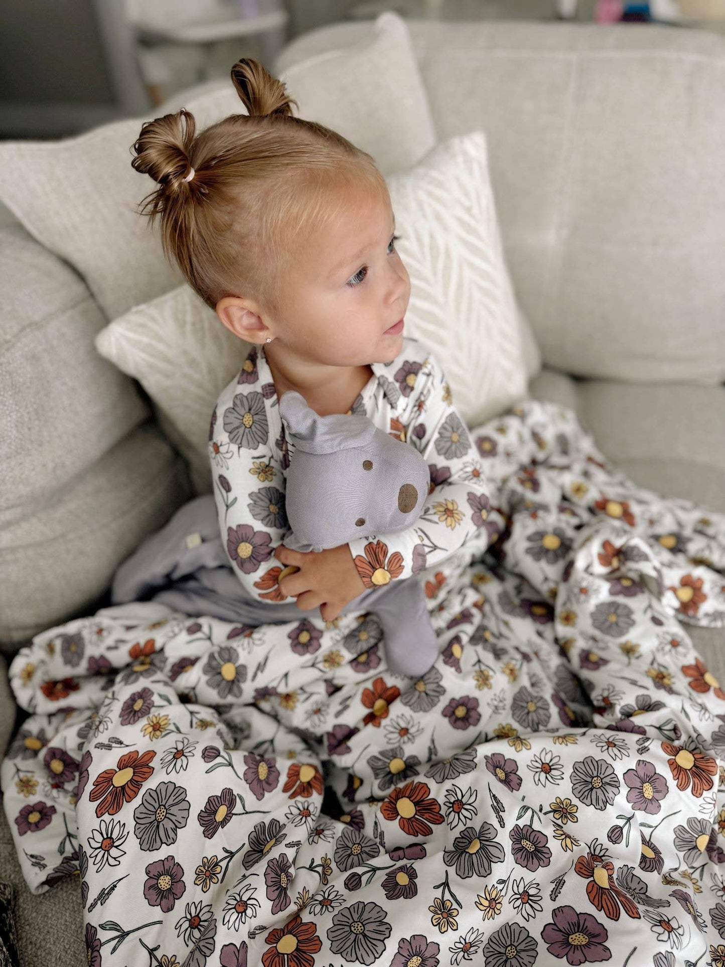 gunamuna - CLOUD BLANKET : Construction / Toddler / 1.0