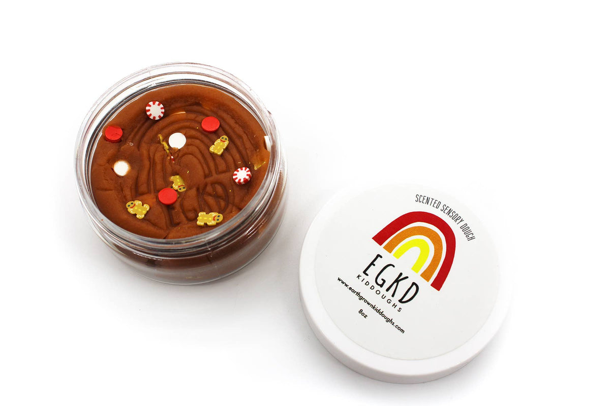 Earth Grown KidDoughs (KidDoughs by EGKD) - Holiday Mini KidDough Rainbow