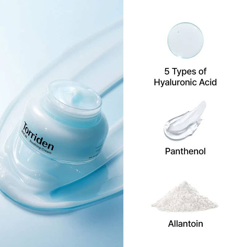 Exod International - Torriden Dive-In Low Molecular Hyaluronic Acid Soothing Cream 100ml