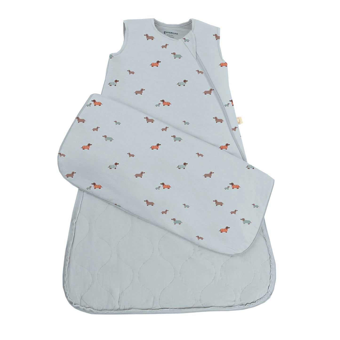 gunamuna - SS26 SLEEP BAG 0.5 TOG: Up up and away / 24-36M